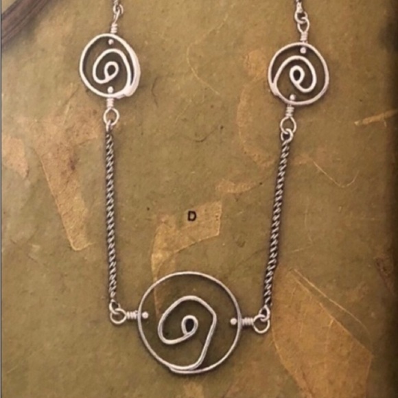 Vintage Silpada Sterling Silver Swirl Pendant - Picture 4 of 7